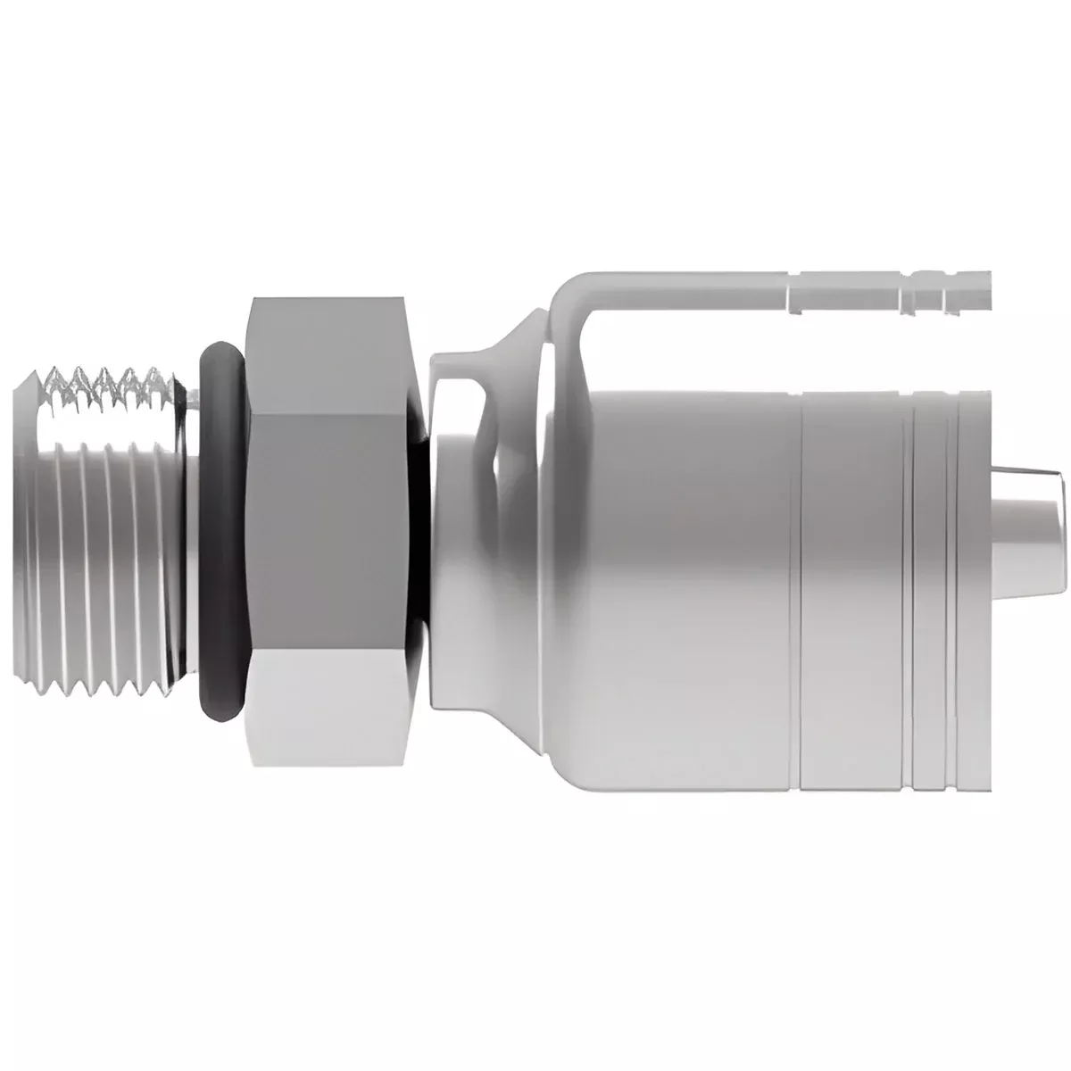 04Z-P04 MALE STRAIGHT THREAD O-RING RIGID