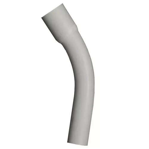 1" PVC Conduit 45deg Elbow, Schedule 40, Bell End