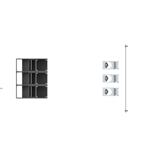 ABB KXT4CUAL3-3PC KIT FC CuAl 3/0-3