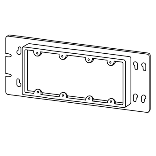 Appleton 4GC75N 4 GANG 3/4" RAISED CVR