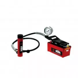 BVA SP10-1203XT Hydraulic Cylinder and Hand Pump Kit, single acting, hollow hole