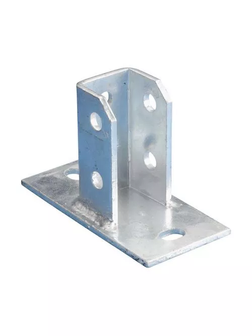 Caddy ZGA512 Rectangular Post Base Plate, 3.94" x 6.3" x 3.15"