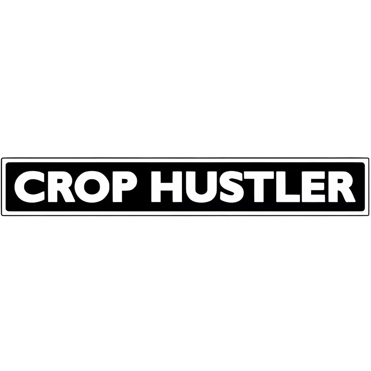 "CROP HUSTLER" Decal for Allis Chalmers170