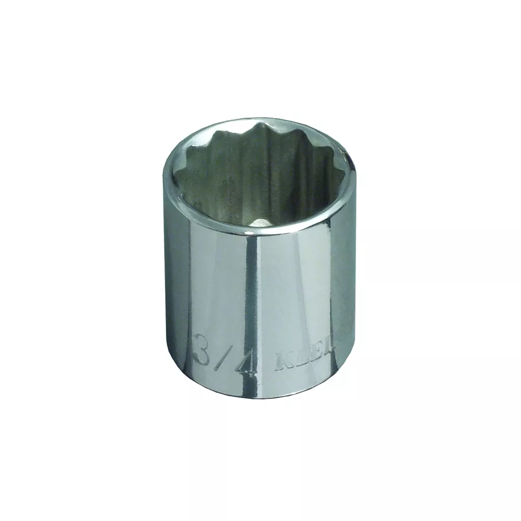 Klein Tools 65707 3/8 Inch Drive 13/16 Inch Standard 12-Point Socket