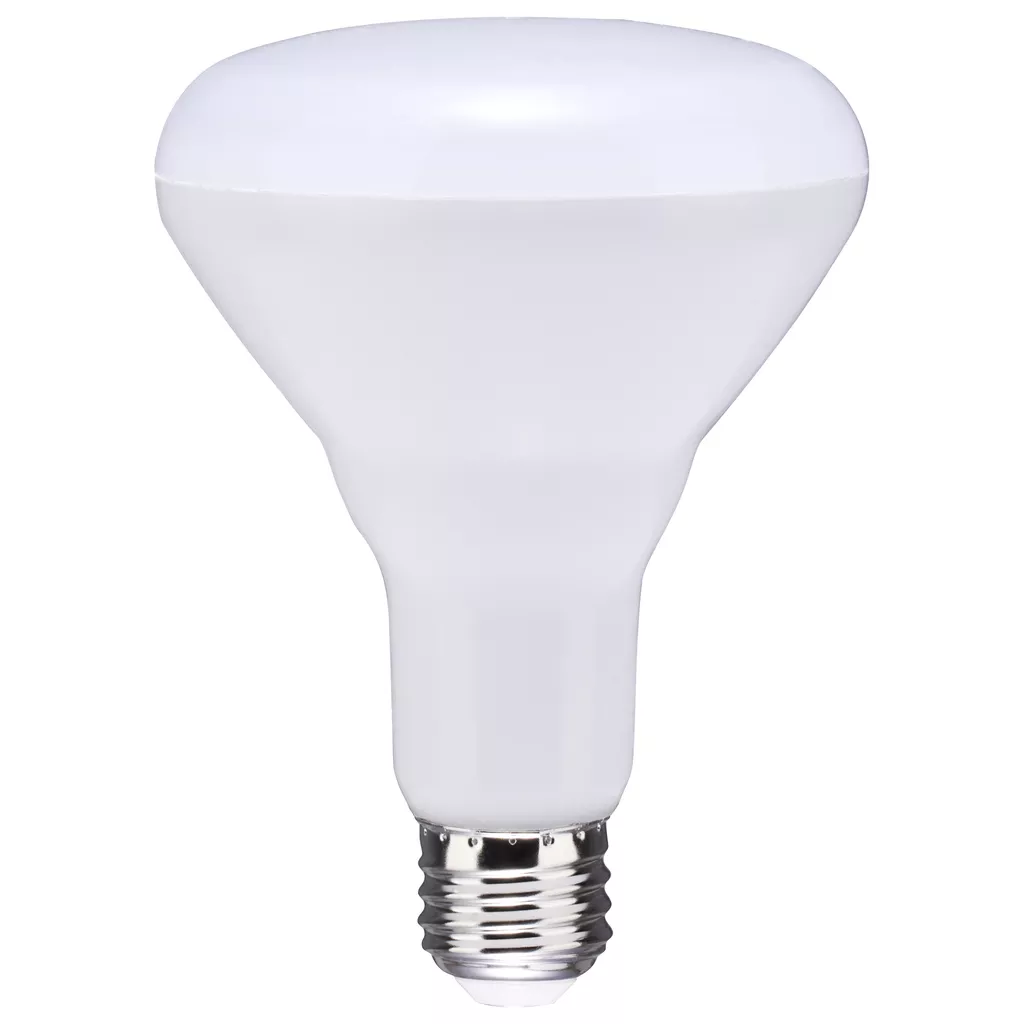 Satco S11471 8.5W BR30 LED Lamp, 3000K 80 CRI, Medium Base, 120V, Dimmable