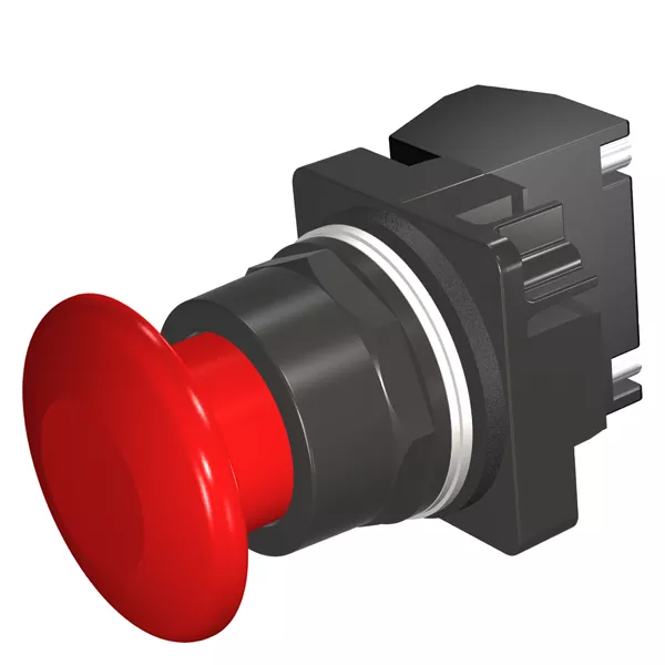 Siemens 52BP2W2A PUSHBUTTON,MTD,RED,1 3