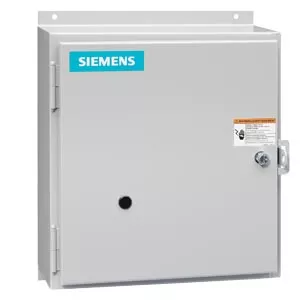 Siemens LCE02C008120A 110/115 to 120 VAC 30 Amp 8-Pole 8NO NEMA 3/3R/12 Electrically Held Lighting Contactor